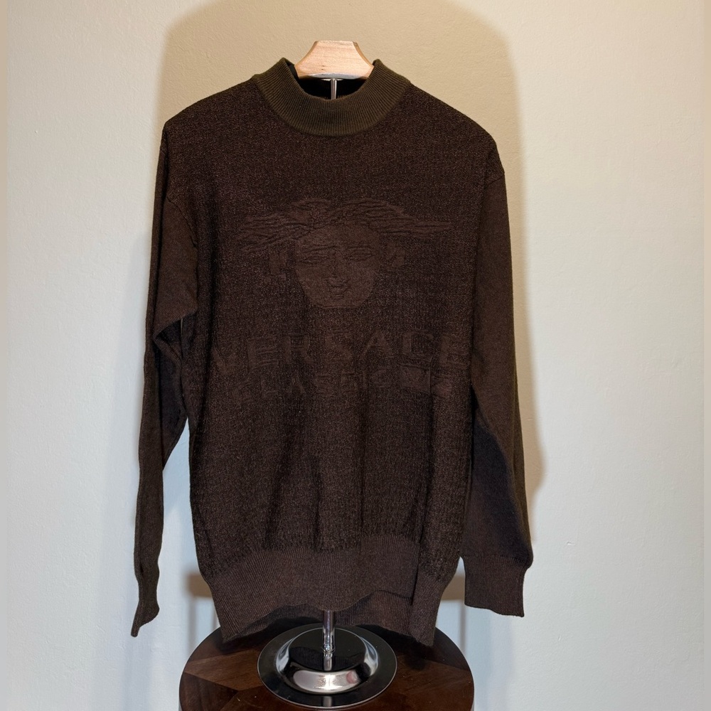 Versace Men's Brown Sweater